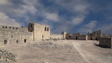 Ruins of Azraq Castle,  central-eastern Jordan, 100 km east of Amman, Jordan