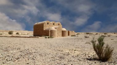 Quseir (Kasr) Amra çöl castle yakınındaki Amman, Jordan.