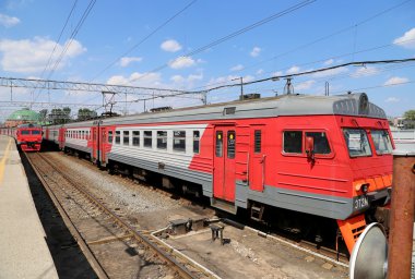 Trende Bolshaya tren istasyonu - Moskova, Rusya'nın dokuz ana tren istasyonları biridir