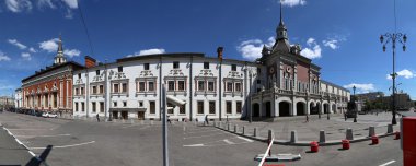 Kazansky demiryolu terminali (Kazansky vokzal)--dokuz demiryolu terminalleri, Moskova, Rusya biridir.