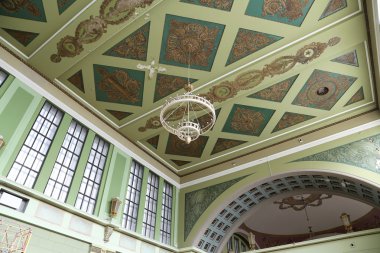 İç Kiyevskaya tren istasyonu (Kiyevsky demiryolu terminali, Kievskiy vokzal) - Moskova, Rusya'nın dokuz ana tren istasyonları biridir