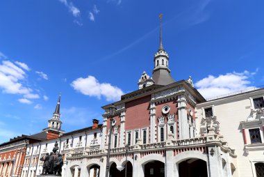 Kazansky demiryolu terminali (Kazansky vokzal)--dokuz demiryolu terminalleri, Moskova, Rusya biridir.