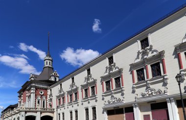 Kazansky demiryolu terminali (Kazansky vokzal)--dokuz demiryolu terminalleri, Moskova, Rusya biridir.