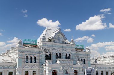 Rizhsky tren istasyonu (Rizhsky vokzal, Riga station) Rusya'nın Moskova kentinde dokuz ana tren istasyonları biridir. 1901 yılında inşa edilmiş