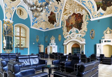 VIP salonu ya da bir oda daha yüksek konfor Kazansky tren istasyonu (Kazansky vokzal)--dokuz demiryolu terminalleri, Moskova, Rusya biridir.