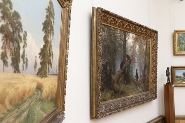 Devlet Tretyakov Galerisi, Moskova, Rusya, Rus güzel sanatlar dünyanın en önde gelen emanetçi bir sanat galerisi var. Galerinin geçmiş 1856 yılında başlar