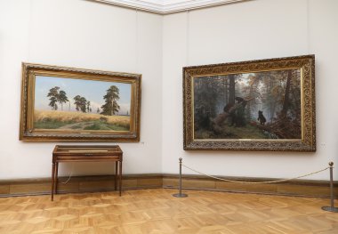 Devlet Tretyakov Galerisi, Moskova, Rusya, Rus güzel sanatlar dünyanın en önde gelen emanetçi bir sanat galerisi var. Galerinin geçmiş 1856 yılında başlar.