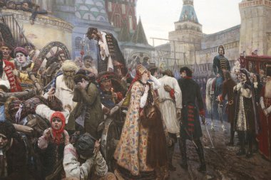 Devlet Tretyakov Galerisi, Moskova, Rusya, Rus güzel sanatlar dünyanın en önde gelen emanetçi bir sanat galerisi var. Galerinin geçmiş 1856 yılında başlar.