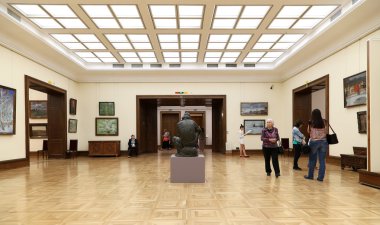 State Tretyakov Gallery is an art gallery in Moscow, Russia, the foremost depository of Russian fine art in the world. Gallery's history starts in 1856. clipart