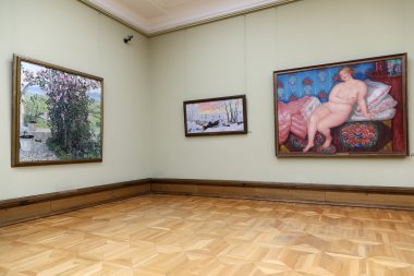 Devlet Tretyakov Galerisi, Moskova, Rusya, Rus güzel sanatlar dünyanın en önde gelen emanetçi bir sanat galerisi var. Galerinin geçmiş 1856 yılında başlar.
