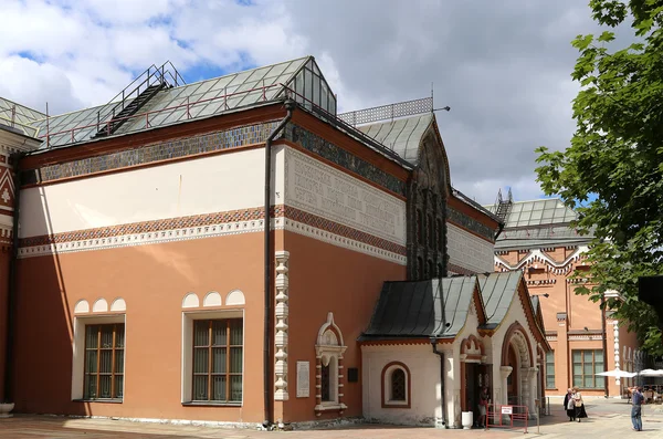 Die staatliche Tretjakow-Galerie ist eine Kunstgalerie in Moskau, Russland, das weltweit führende Depot für russische bildende Kunst. Die Geschichte der Galerie beginnt 1856. Saal des Künstlers v.vasnetsov. Sammlung - 130.000 Exponate — Stockfoto