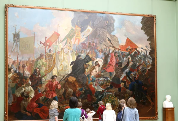 Galerie nationale Tretiakov est une galerie d'art à Moscou, en Russie, le premier dépositaire des beaux-arts russes dans le monde. L'histoire de la Galerie commence en 1856 — Photo