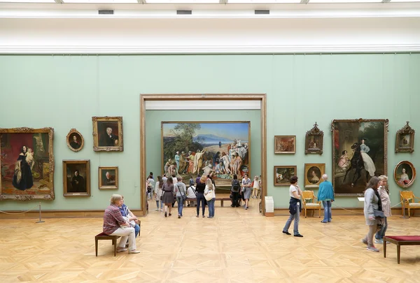 Státní Treťjakovské galerie je Galerie výtvarného umění v Moskvě, Rusko, především depozitáře ruského umění na světě. Galerie historie začíná v roce 1856 — Stock fotografie