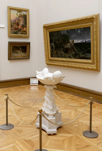 State Tretyakov Gallery is an art gallery in Moscow, Russia, the foremost depository of Russian fine art in the world. Gallery's history starts in 1856 — Stock Photo, Image