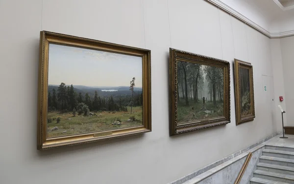 Galeria Estadual Tretyakov é uma galeria de arte em Moscou, Rússia, o principal depositário de arte russa no mundo. História da galeria começa em 1856 — Fotografia de Stock