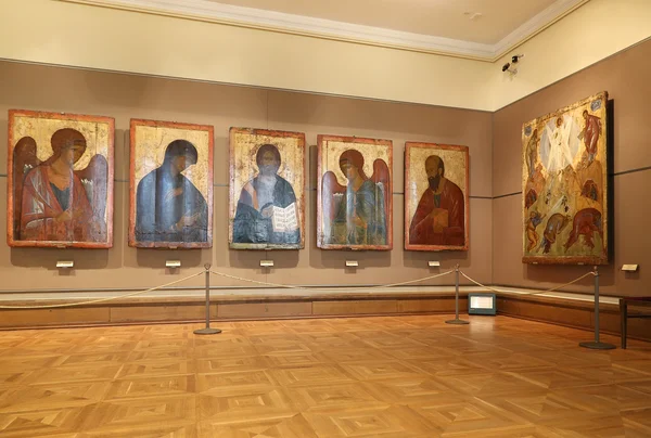 Galerii Trietiakowskiej Państwa jest galeria sztuki w Moskwie, przede wszystkim depozytariusza rosyjskiej sztuki na świecie. W galerii historia zaczyna się w 1856 roku. — Zdjęcie stockowe