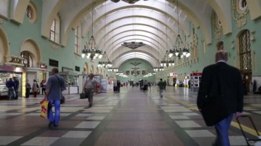 Kazansky demiryolu terminal (Kazansky vokzal) ve yolcu--dokuz demiryolu terminalleri, Moskova, Rusya biridir