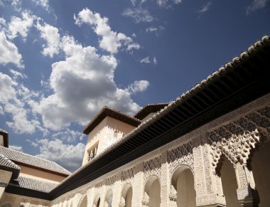 Alhambra Palace - Granada, Andalusia İspanya