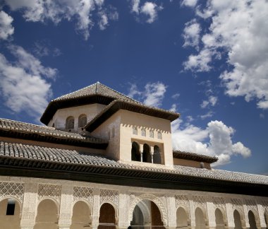 Alhambra Palace - Granada, Andalusia İspanya