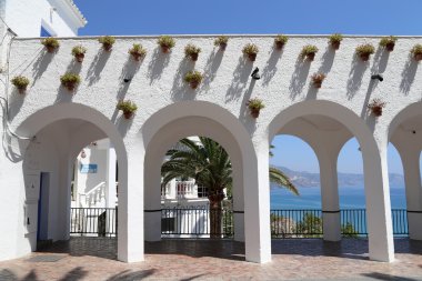 Balcon de Europa Nerja'da, Endülüs, İspanya