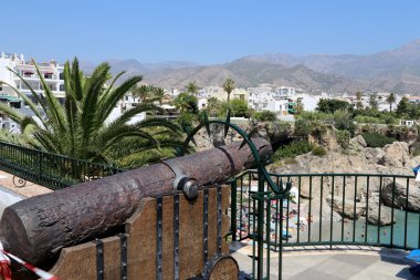 Balcon de Europa Nerja'da, Endülüs, İspanya