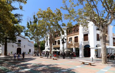 Balcon de Europa Nerja'da, Endülüs, İspanya