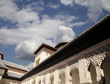 Alhambra Palace - Granada, Endülüs, İspanya