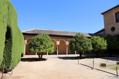 Alhambra Palace - Granada, Endülüs, İspanya