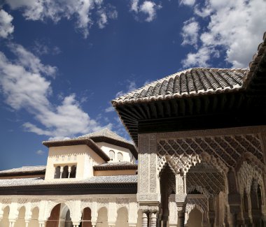 Alhambra Palace - Granada, Endülüs, İspanya