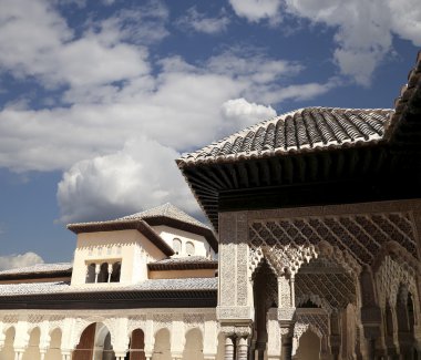 Alhambra Palace - Granada, Endülüs, İspanya