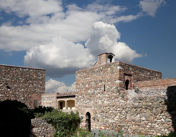 Alcazaba kasteel. Malaga, Andalusie, Spanje — Stockfoto