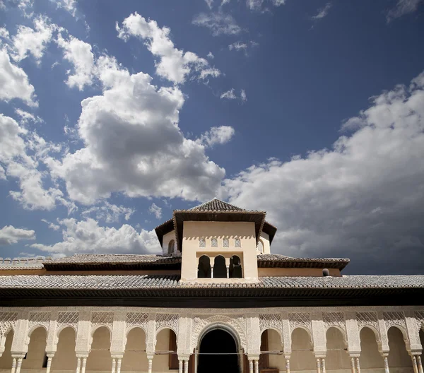 Alhambra Palace-Granada, Spanien - Stock-foto