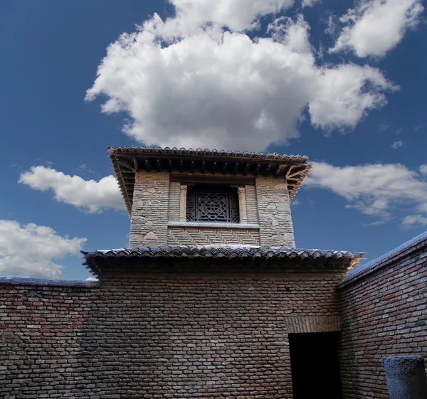 Zamek Alcazaba. Malaga, Andaluzja, Południowa Hiszpania — Zdjęcie stockowe