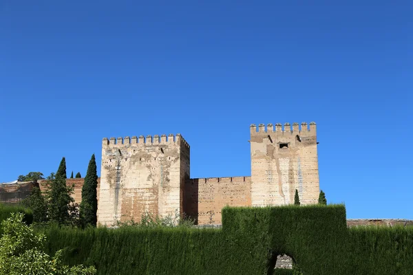 Alhambra Palace - Granada, Andalusie, Španělsko — Stock fotografie