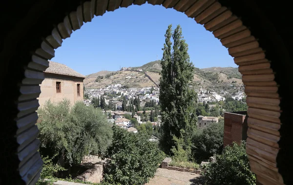 Udsigt over byen Granada - Stock-foto