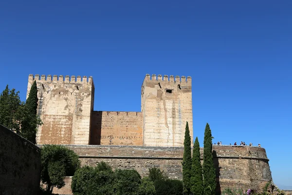 Alhambra Palace - Granada, Andalusie, Španělsko — Stock fotografie