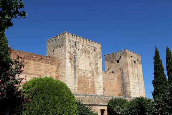 Alhambra-palatset - Granada, Andalusien, Spanien — Stockfoto