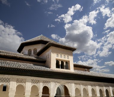 Andalusia, İspanya Granada'da Alhambra palace