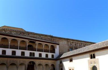 Andalusia, İspanya Granada'da Alhambra palace
