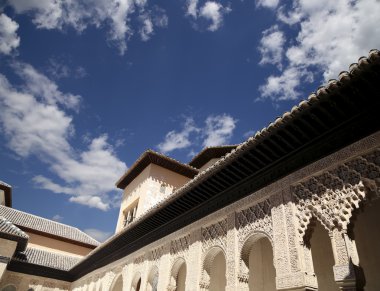 Andalusia, İspanya Granada'da Alhambra palace