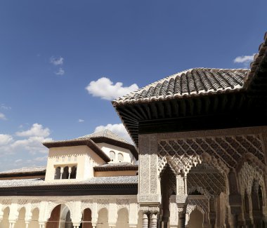 Andalusia, İspanya Granada'da Alhambra palace