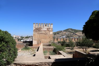 Andalusia, İspanya Granada'da Alhambra palace