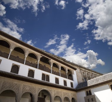 Andalusia, İspanya Granada'da Alhambra palace