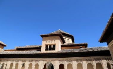 Andalusia, İspanya Granada'da Alhambra palace