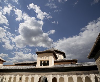 Andalusia, İspanya Granada'da Alhambra palace
