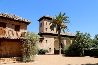 Andalusia, İspanya Granada'da Alhambra palace