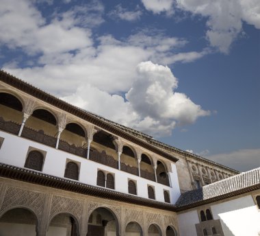 Andalusia, İspanya Granada'da Alhambra palace