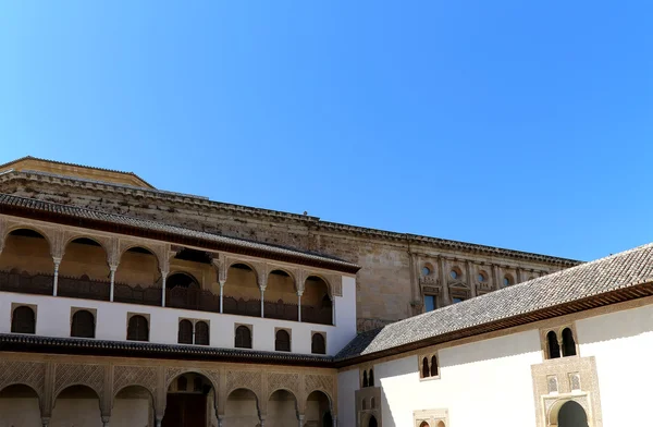 Palác Alhambra v Granadě, Andalusie, Španělsko — Stock fotografie