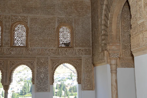 Palác Alhambra v Granadě, Andalusie, Španělsko — Stock fotografie