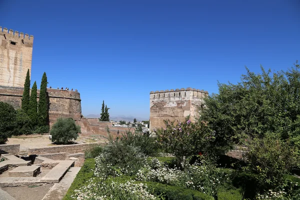 Hotel Alhambra palace w Granada, Andaluzja, Południowa Hiszpania — Zdjęcie stockowe